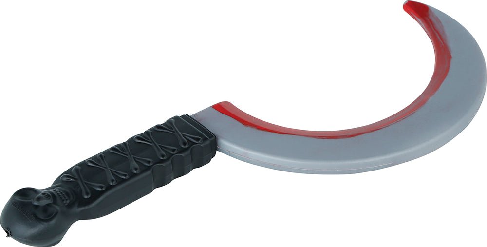 Halloween Nep Mes Sikkel 35cm van Fiestas Guirca koop je bij Partywinkel