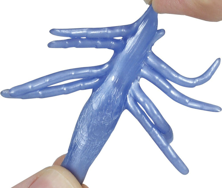 Halloween Nep Spin Gekleurd 7cm 4st van Fiestas Guirca koop je bij Partywinkel