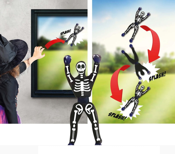 Halloween Klim Skelet 10cm van Fiestas Guirca koop je bij Partywinkel