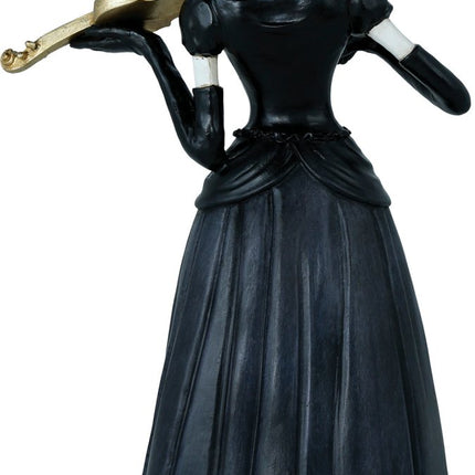 Halloween Skelet Vrouw Met Viool 26cm van Fiestas Guirca koop je bij Partywinkel