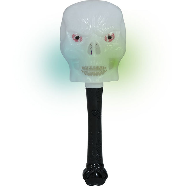 Halloween Toverstaf Schedel 22cm van Fiestas Guirca koop je bij Partywinkel