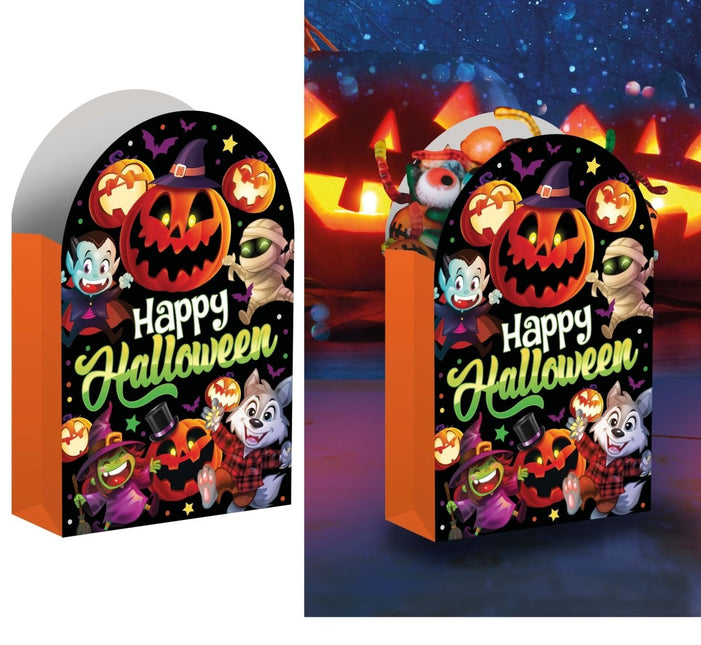 Halloween Uitdeeltasjes 35cm 6st van Fiestas Guirca koop je bij Partywinkel