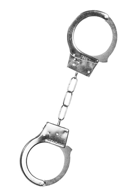 Zilveren Handboeien Metaal van Wilbers & Wilbers koop je bij Partywinkel