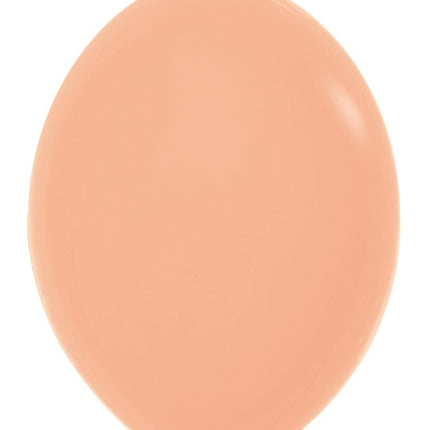 Oranje Cantaloupe Ballonnen 30cm 50st van Sempertex koop je bij Partywinkel