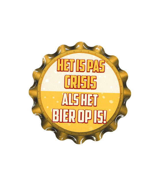 Oranje Onderzetters Crisis 11cm van Paper Dreams koop je bij Partywinkel