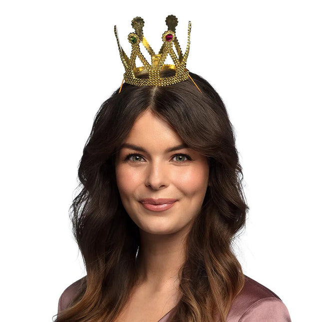 Prinses Kroon Goud Rond van Boland koop je bij Partywinkel