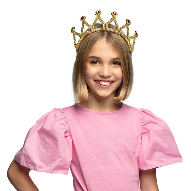 Prinses Kroon Goud Rond van Boland koop je bij Partywinkel