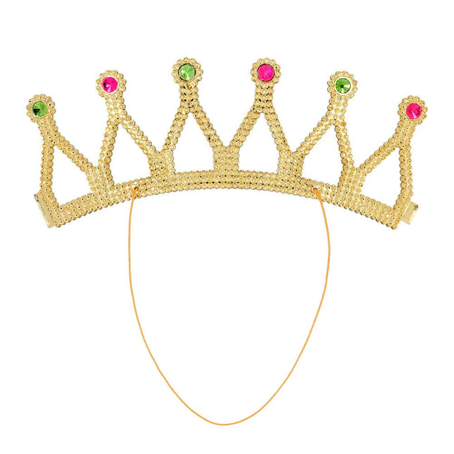 Prinses Kroon Goud Rond van Boland koop je bij Partywinkel