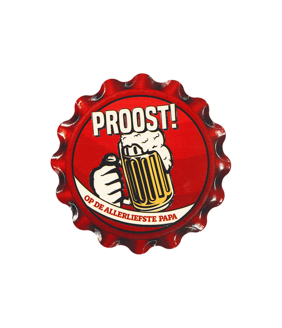 Rode Onderzetters Papa 11cm van Paper Dreams koop je bij Partywinkel