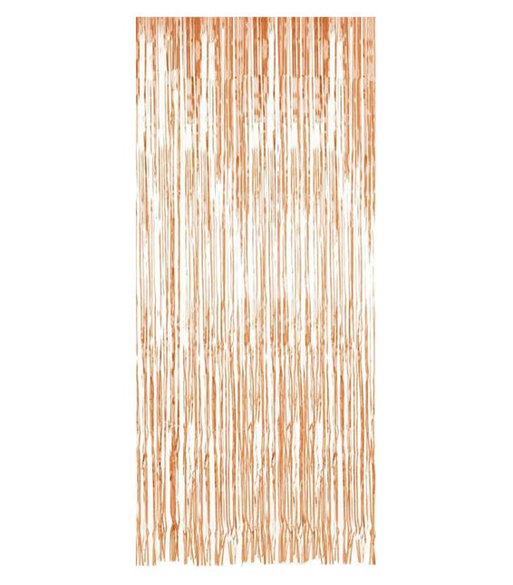 Rose Gouden Deurgordijn Folie 2m van Folat koop je bij Partywinkel