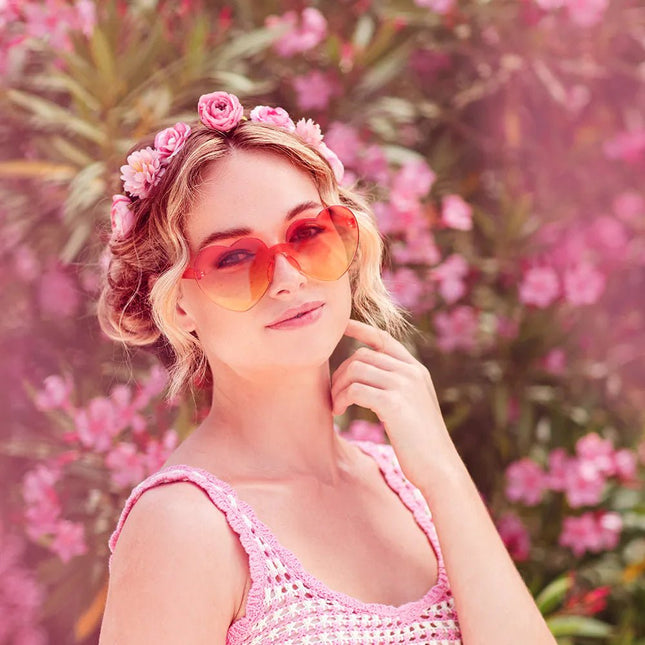 Roze Haarband Bloemen van Boland koop je bij Partywinkel