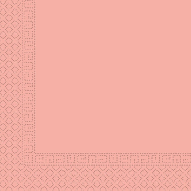 Roze Servetten 3 - Laags 33cm 20st van Procos koop je bij Partywinkel