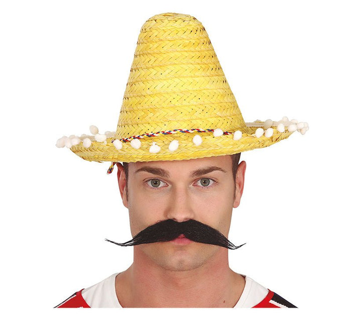 Sombrero Geel 33cm van Fiestas Guirca koop je bij Partywinkel
