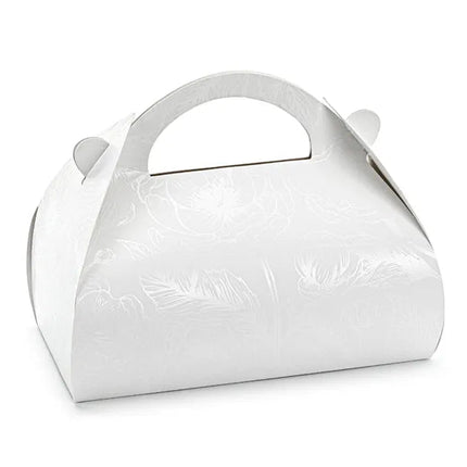 Witte Uitdeelbox Pareltakken 16cm van Partydeco koop je bij Partywinkel