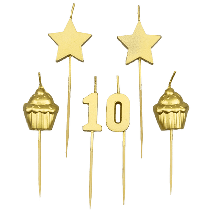 10 Jaar Kaarsen - Partywinkel