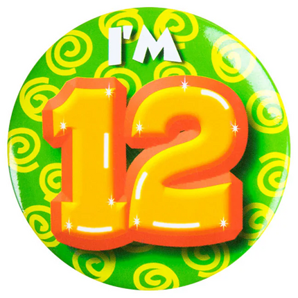 12 Jaar Buttons