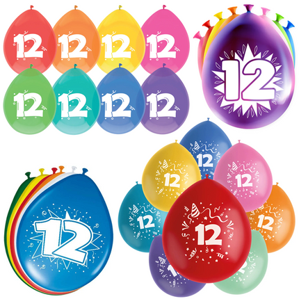 12 Jaar Latex Ballonnen