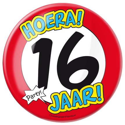 16 Jaar Versiering - Partywinkel