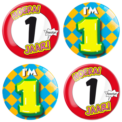 Collection image for: 1 Jaar Buttons