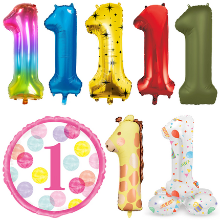 Collection image for: 1 Jaar Folie Ballonnen