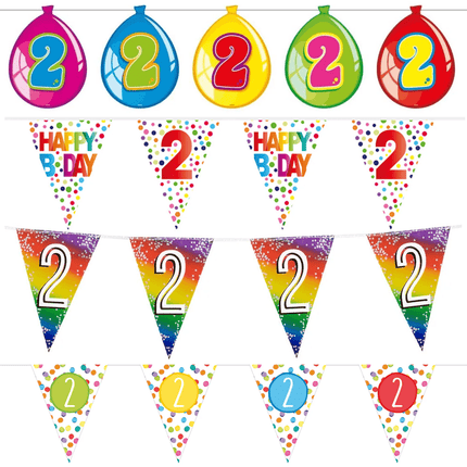 2 Jaar Slingers - Partywinkel