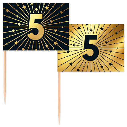 5 Jaar Cocktailprikkers