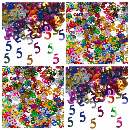 5 Jaar Confetti