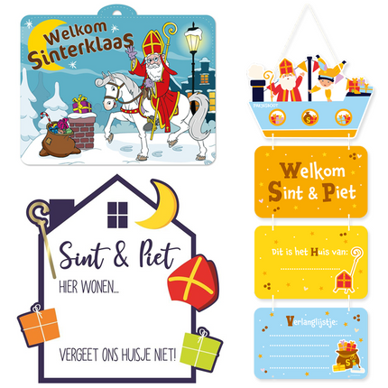 Sinterklaas Deurborden