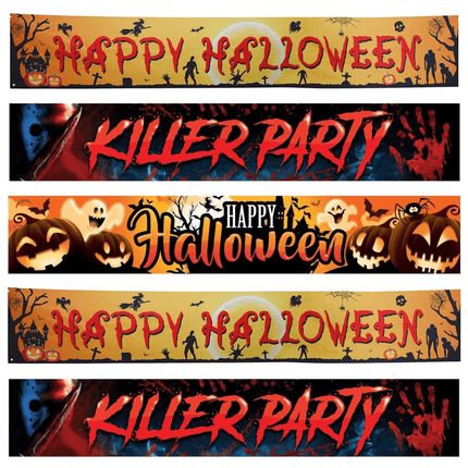 Halloween Banners - Partywinkel