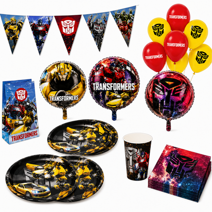Transformers Versiering - Partywinkel