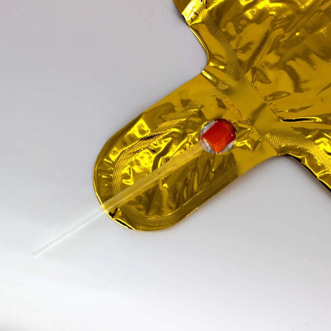 0 Jaar Cijfer Ballon Goud Leeg 85cm van VDV Benefit koop je bij Partywinkel