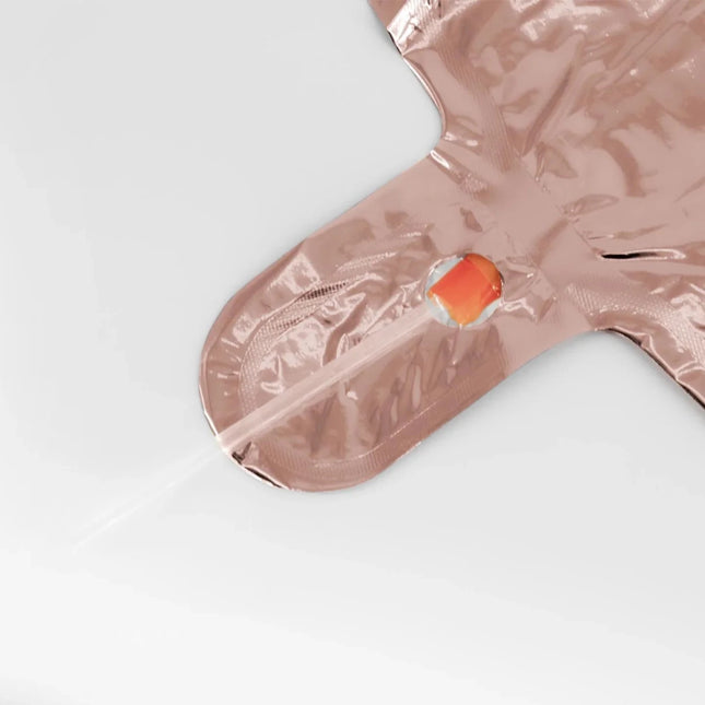 0 Jaar Cijfer Ballon Rose Goud Leeg 85cm van VDV Benefit koop je bij Partywinkel
