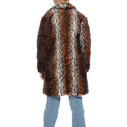 Płaszcz z futra pantery dla dziecka