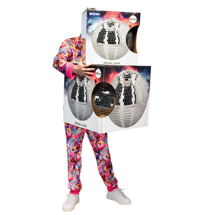 Kula dyskotekowa (XL) srebrna