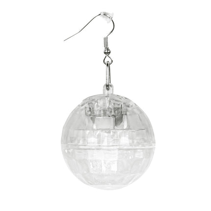Para kolczyków LED Discoball