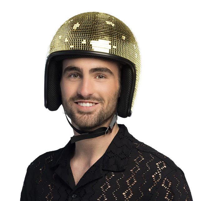 Złoty kask Disco 70S