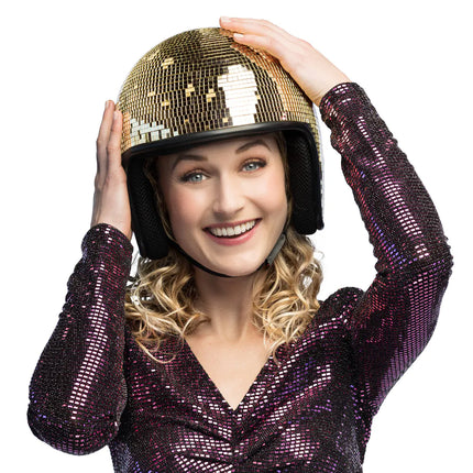 Złoty kask Disco 70S