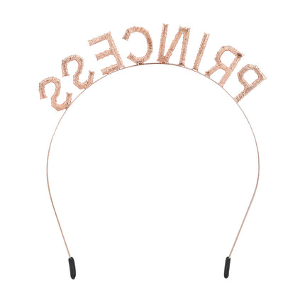 Metalowy diadem "Księżniczka