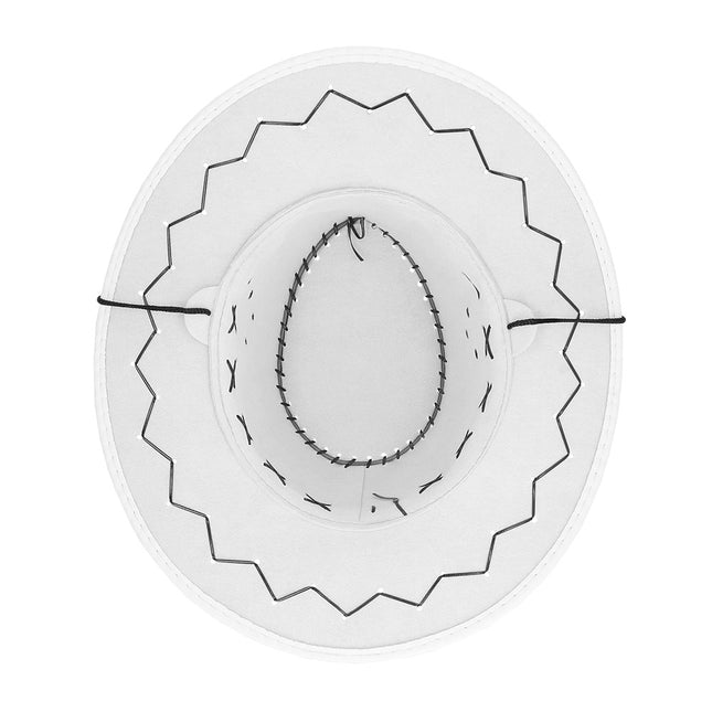 Kapelusz kowbojski Savannah biały