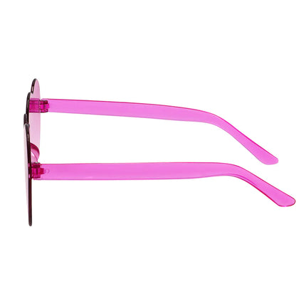 Party brile Festival hearts pink