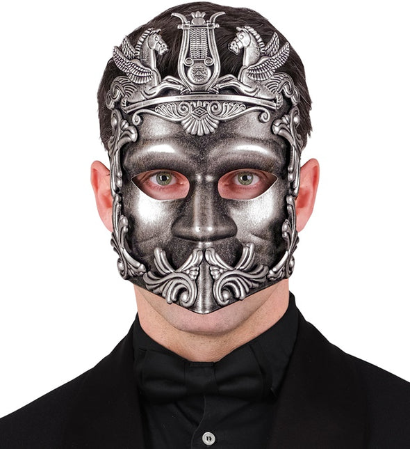 Roman Mask Silver