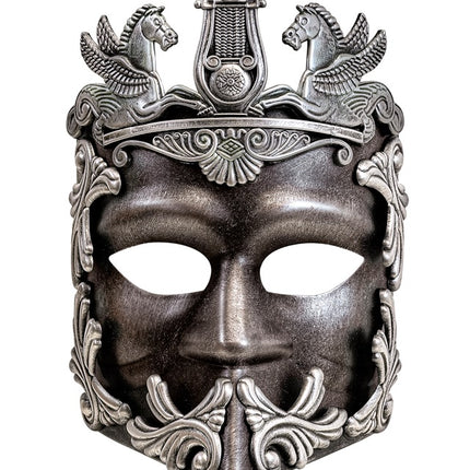 Roman Mask Silver