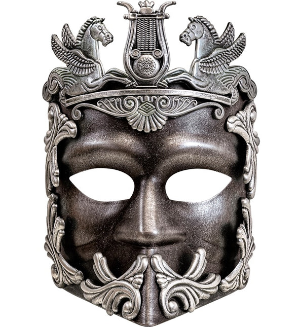 Roman Mask Silver