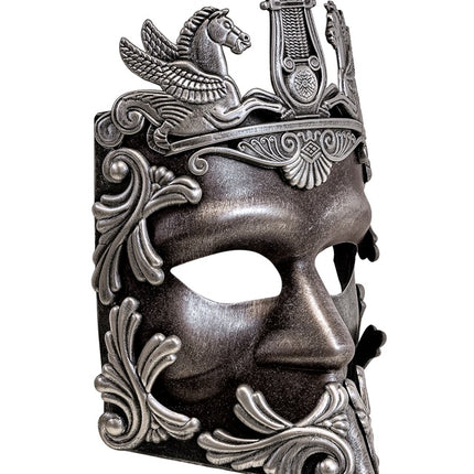 Roman Mask Silver