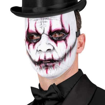 Joker Mask White Evil