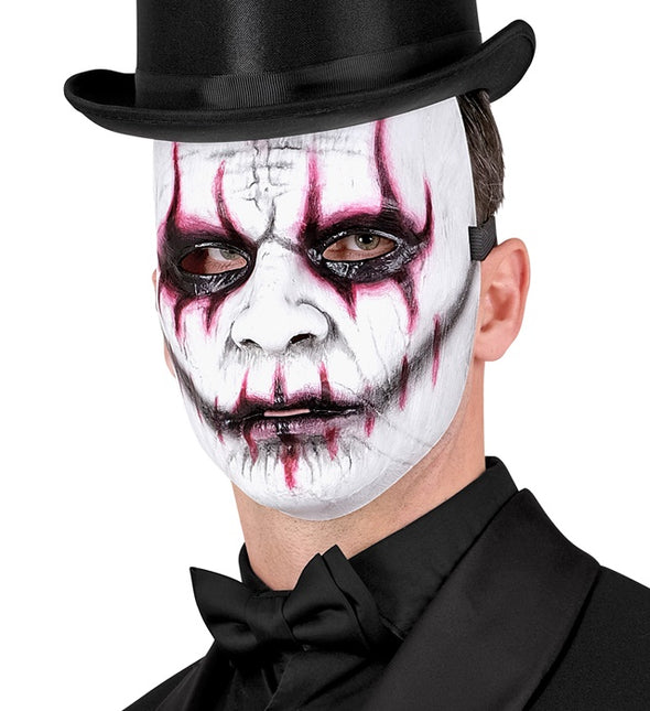 Joker Mask White Evil