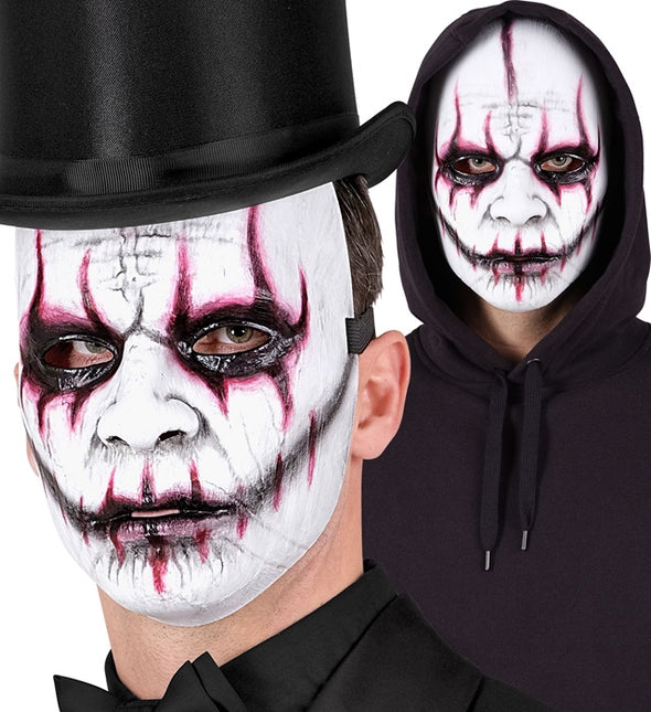 Joker Mask White Evil