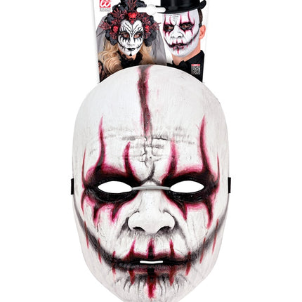 Joker Mask White Evil