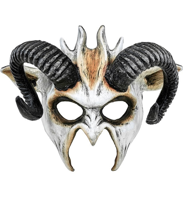 Maska na Halloween Czarny Biały Kozioł