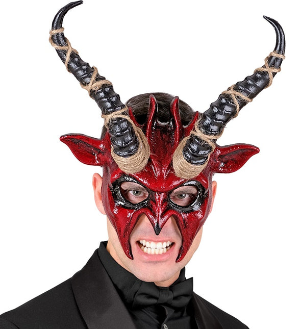 Maska na Halloween Szaman Diabeł